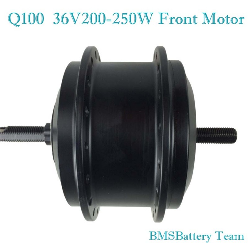 Q100 36V250W350W Front Driving EBike Hub Motor