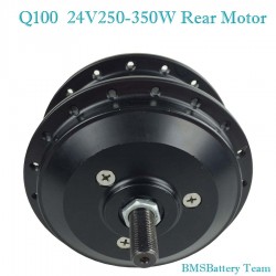Q100 24V250W-350W Rear Driving EBike Hub Motor