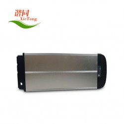 36V15Ah Li-Ion Alloy 03-CASE EBike Battery Pack With a Carrier Rack