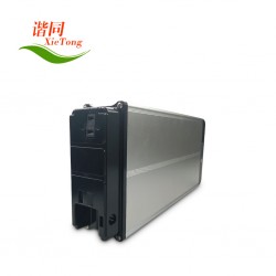 36V15Ah Li-Ion Alloy 03-CASE EBike Battery Pack With a Carrier Rack