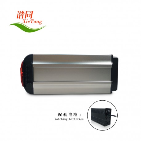 36V9Ah LiFePO4 Alloy 03-CASE EBike Battery With a Carrier Rack 36V9Ah LiFePO4 Alloy 03-CASE EBike Battery With a Carrier Rack