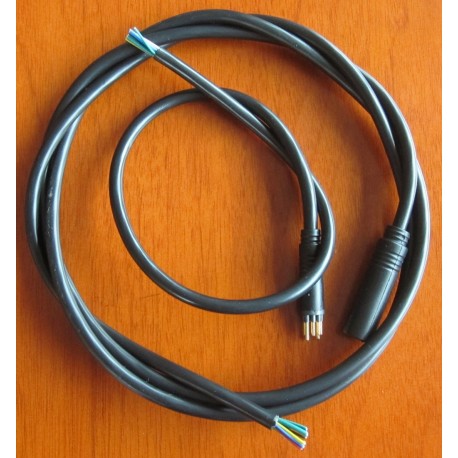 A pair of 9Pin Waterproof Male/Female Connector Cable for Motor