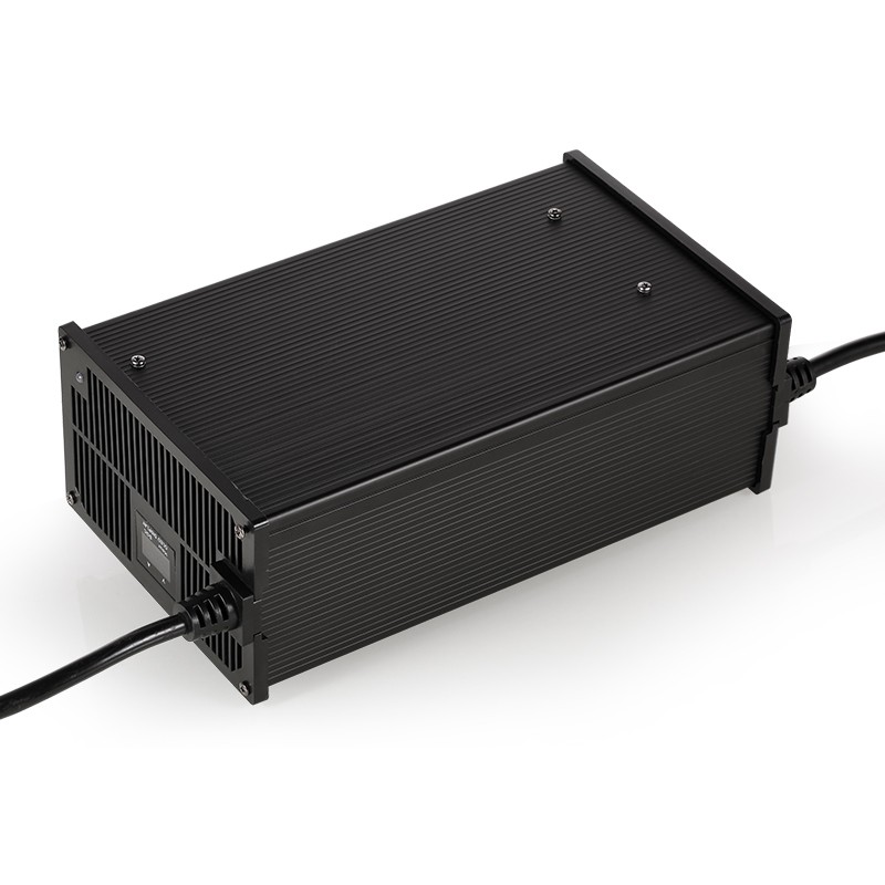C1500 LI-ION Battery Charger With Aluminum shell case OLED Display With ...
