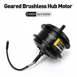 Q100H 36V350W Front Driving EBike Hub Motor