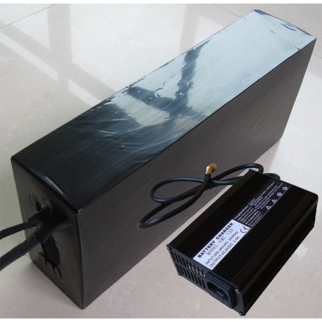 48V10Ah Li-Ion Shrink Tube EBike Battery Pack